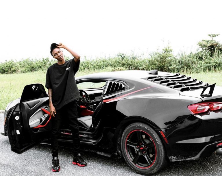 Zinoleesky spoils himself with N22m Chevrolet Camaro Sports Car P.M. News