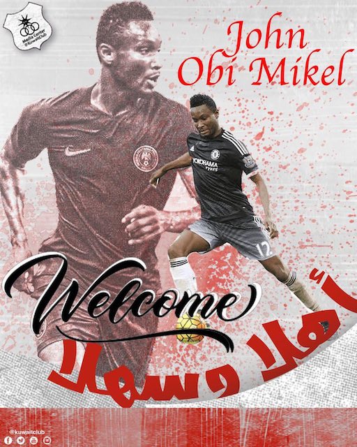Al Kuwait SC sign Mikel Obi