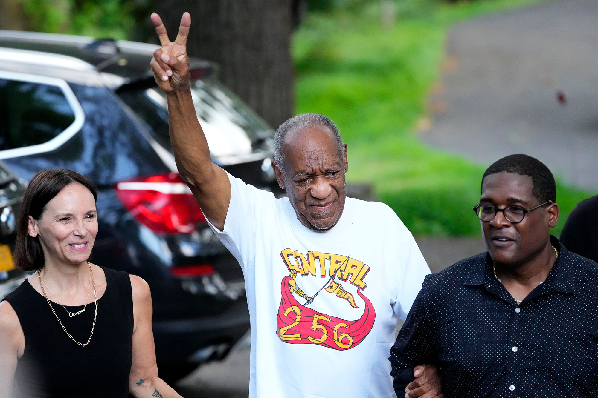 Bill Cosby out of jail says he’s innocent