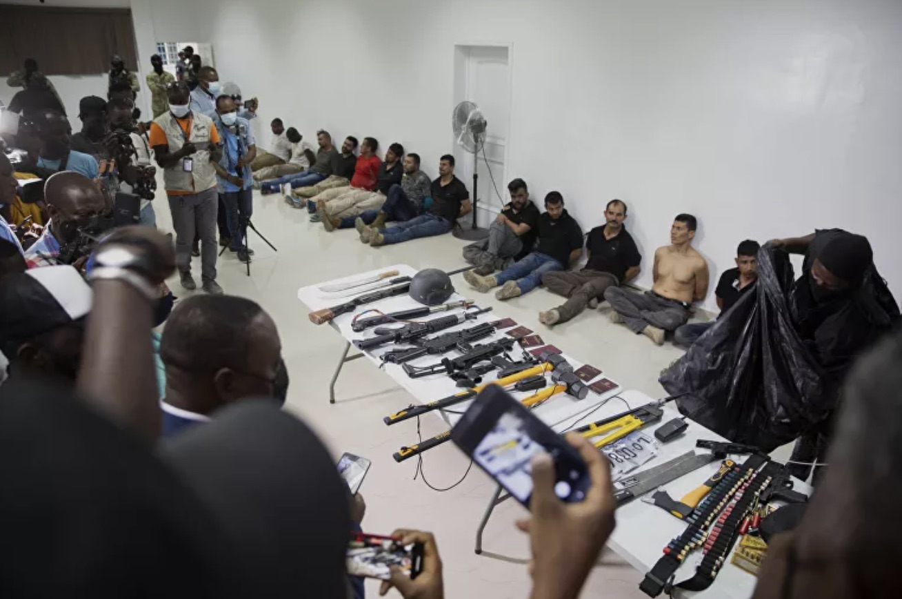 all the arrested suspects linked with killing of Haiti President Jovenel Moise