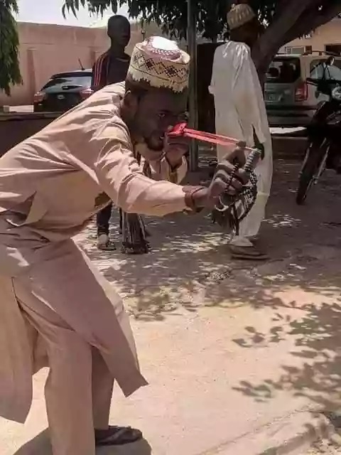Members of Katsina chapter of PDP mocking order by Governor Masari to villagers to defend themselves against bandits with Operation Catapult