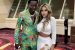 Comedian Michael Blackson and his girlfriend Rada