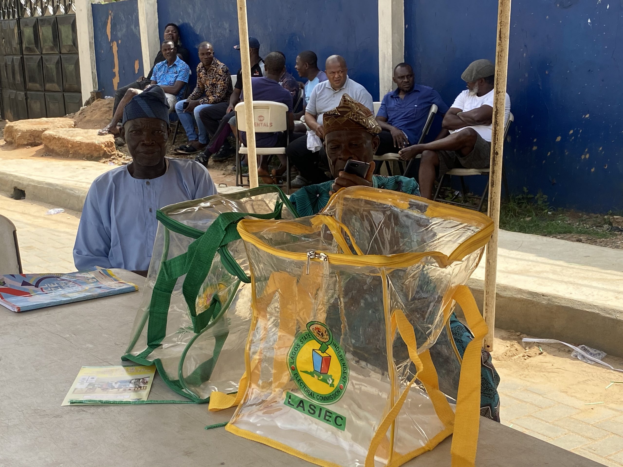 Polling unit 038 Along Ifesowapo, Ojodu LCDA