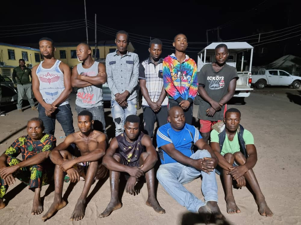 11 bandits arrested by Imp police