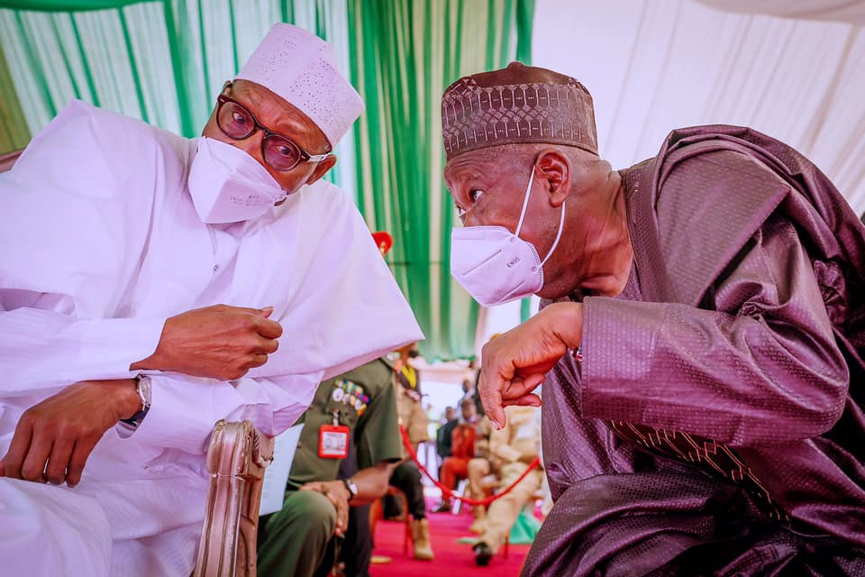 President Buhari and Kano governor Ganduje