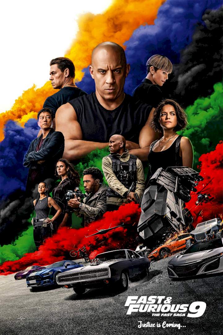 Fast and Furious 9 The Fast Saga poster