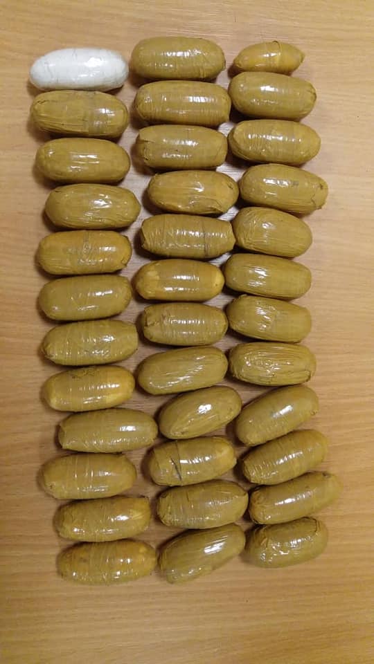 Parcels of Heroine seized