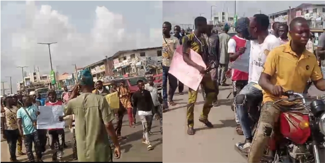 Protest rocks Ibadan over Igboho's arrest in Benin Republic