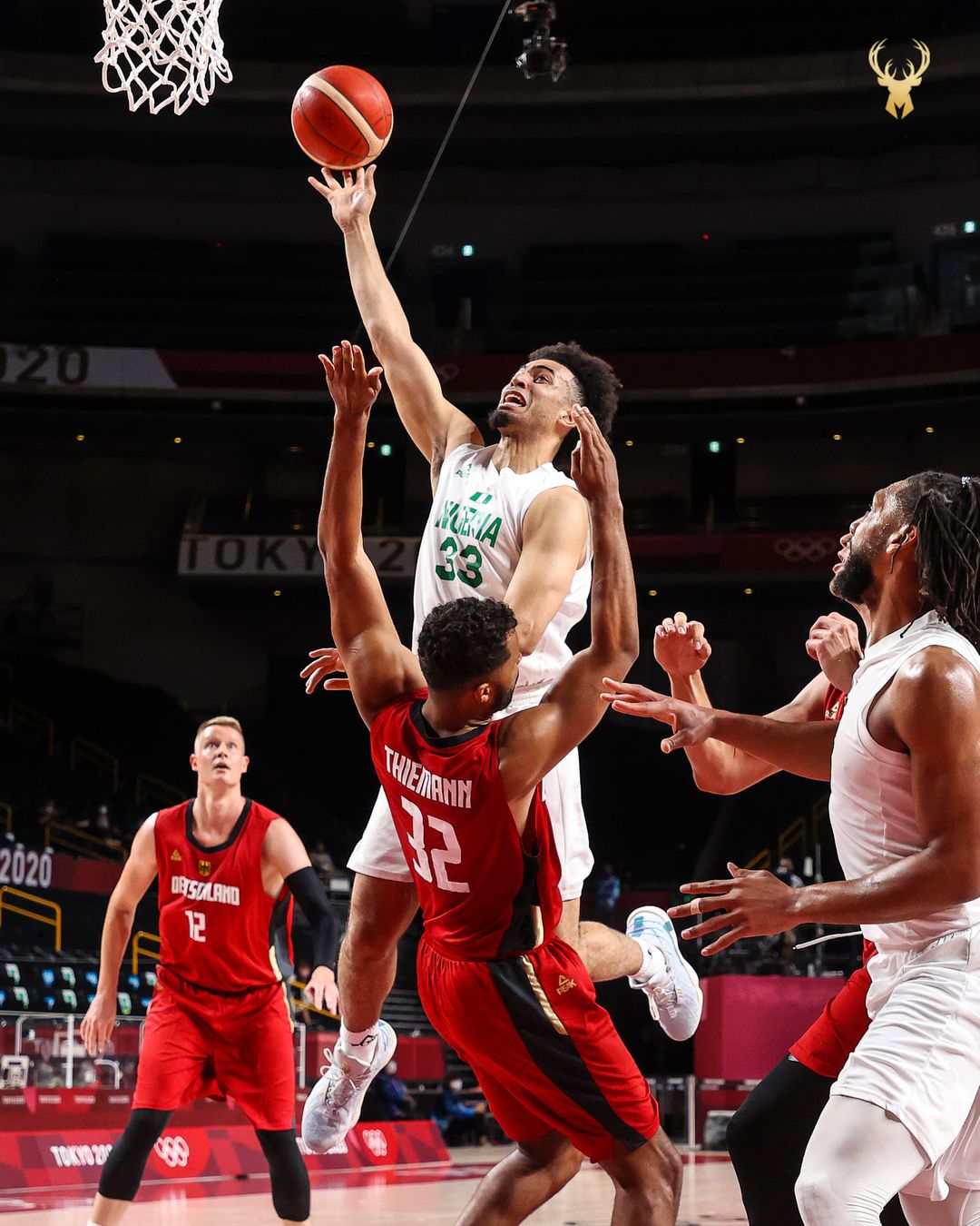 Jordan Nwora scores 33 points, in D'Tigers narrrow loss to Germany