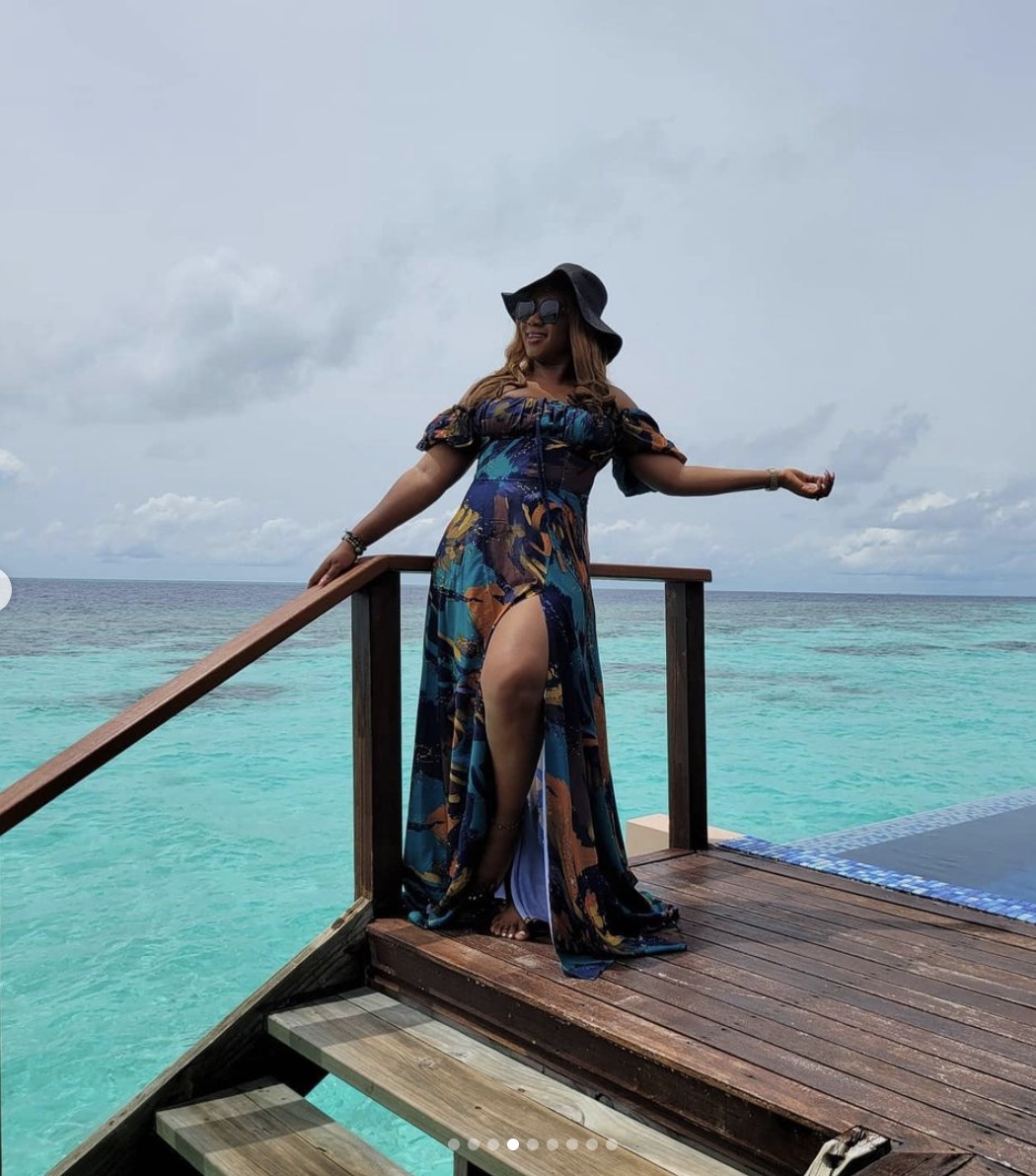 Obi Cubana, with wife goes on holiday in Maldives - P.M. News