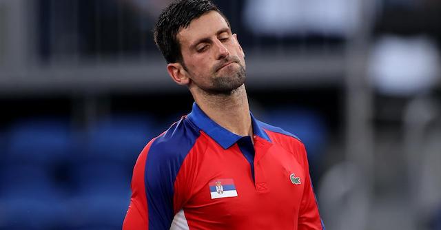 Novak Djokovic: inconsolable after losing men’s singles in the semi-final