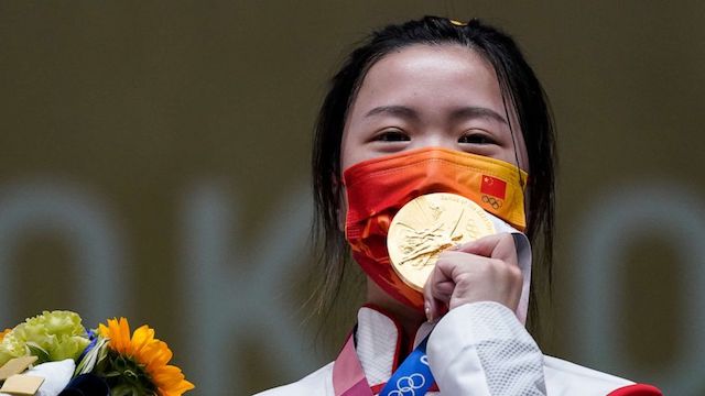 Qian Yang of China wins Olympic gold in shooting