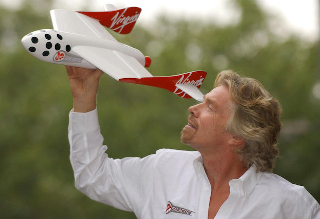 Richard Branson: lives his dream of going to space
