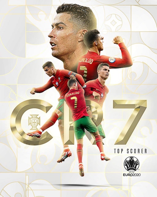 Ronaldo wins Golden Boot of Euro 2020