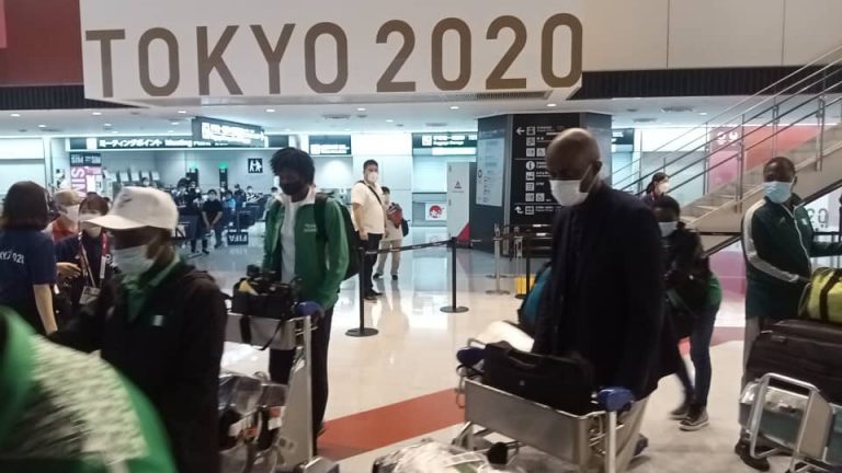 Second batch of Nigeria’s Olympic team on arrival in Tokyo