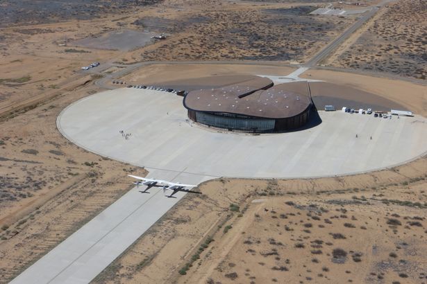 Space Port New Mexico where VSS Unity will take off 