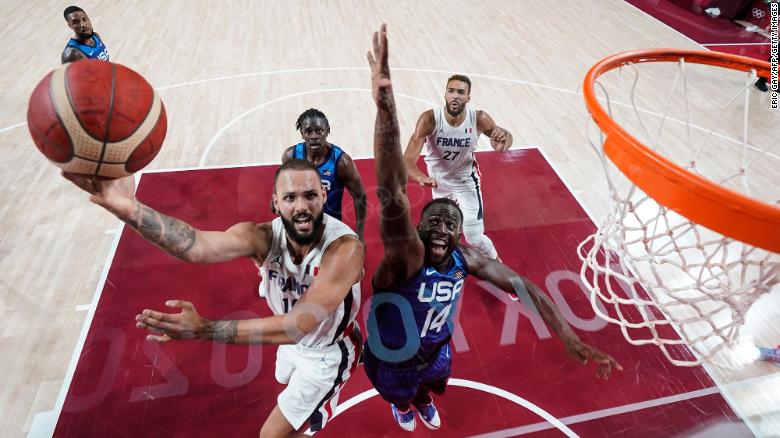 Team USA beaten by France in Olympic basketball