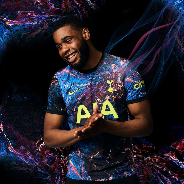 Tottenham Hotspur officially release cosmic away kits for 2021-22