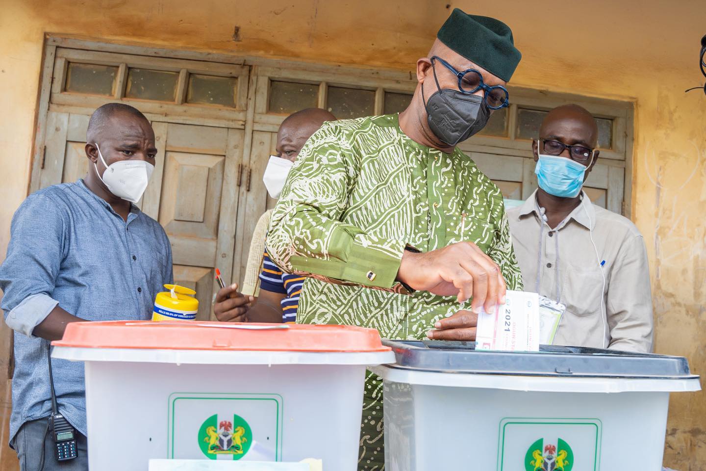 abiodun votes in Iperu