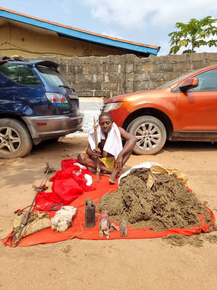 49-year-old herbalist arrested for preparing charms for IPOB members