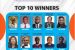 Ten honorees for the JCI TOYP award