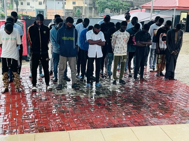 37 cyber fraud suspects arrested in Ibadan