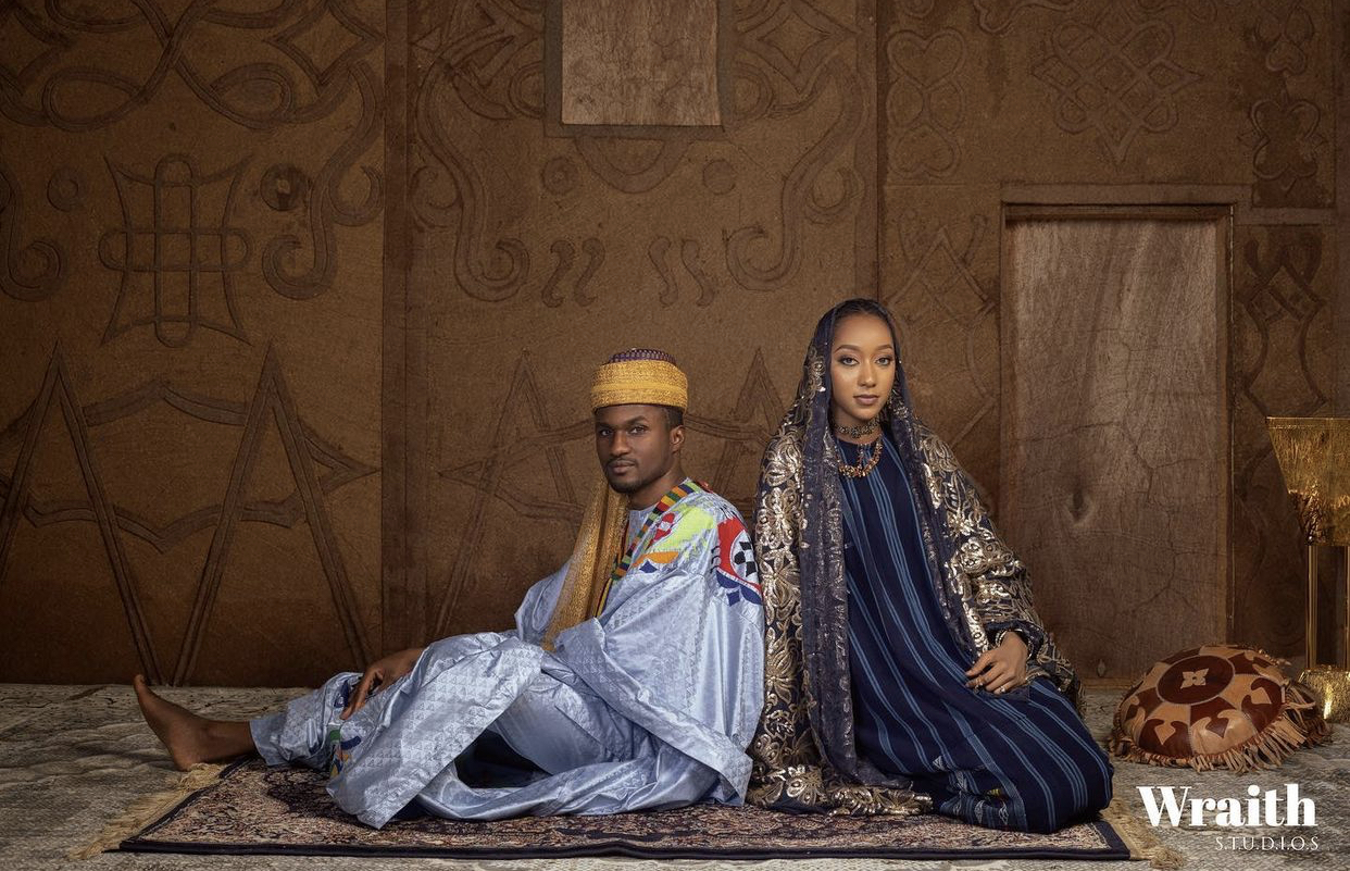 Yusuf Buhari and Zara Nasir Ado Bayero