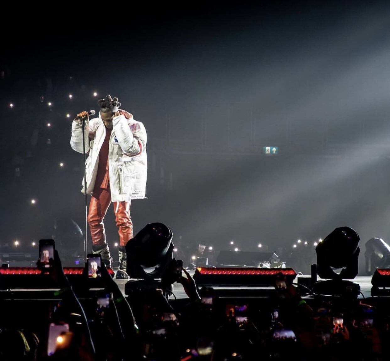 Burna Boy at 02 Arena concert