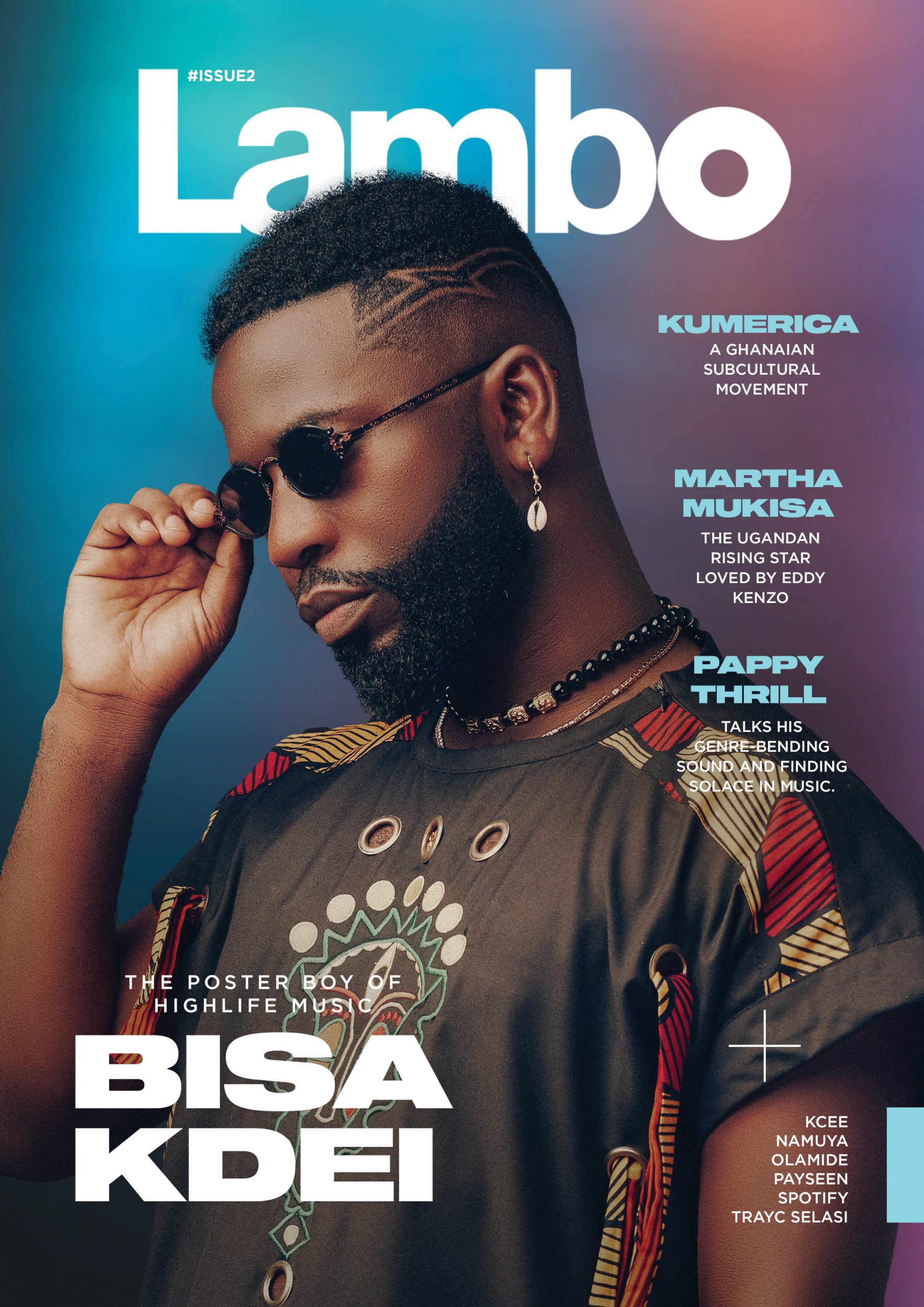  Bisa Kdei covers Lambo Xtra Magazine