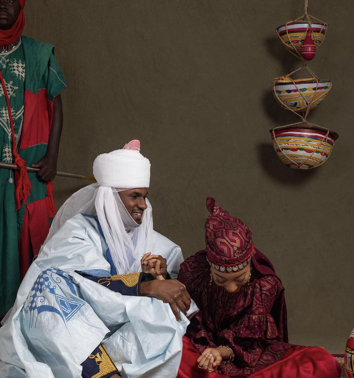 Yusuf Buhari and Zara Nasir Ado Bayero