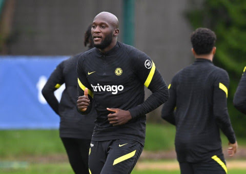 Romelu Lukaku completes first training after Chelsea return