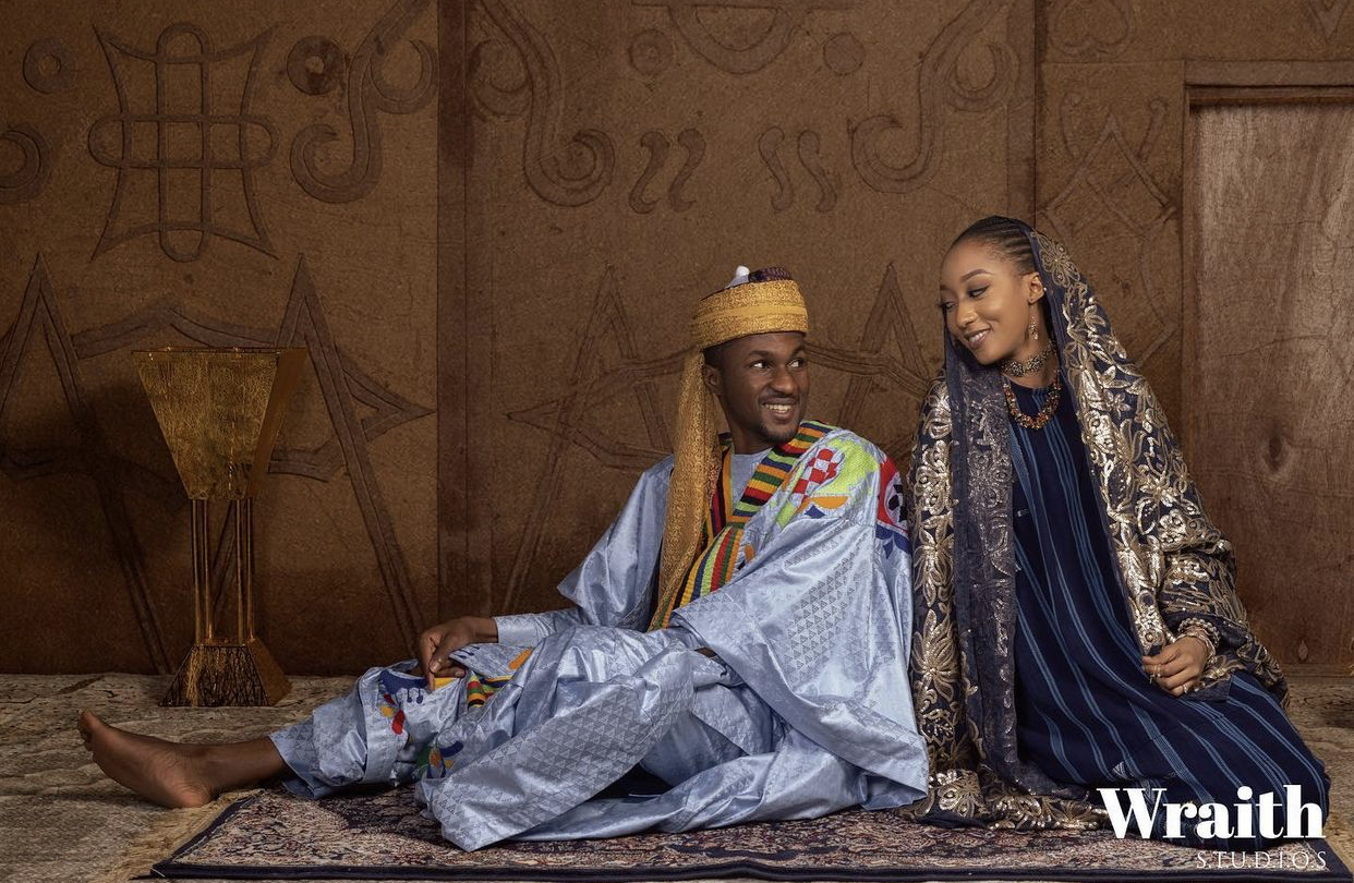 Yusuf Buhari and Zara Nasir Ado Bayero