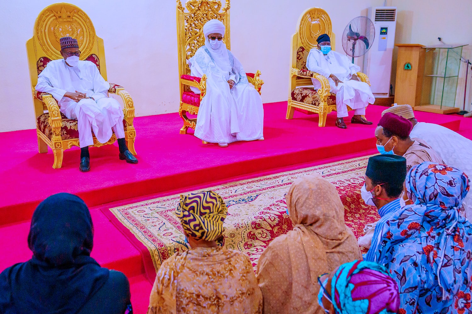 Buhari hits Adamawa to condole with emirate over loss of Joda, two others