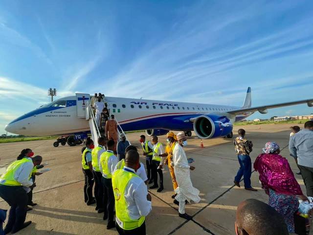 Air Peace makes inaugural flight to Gombe