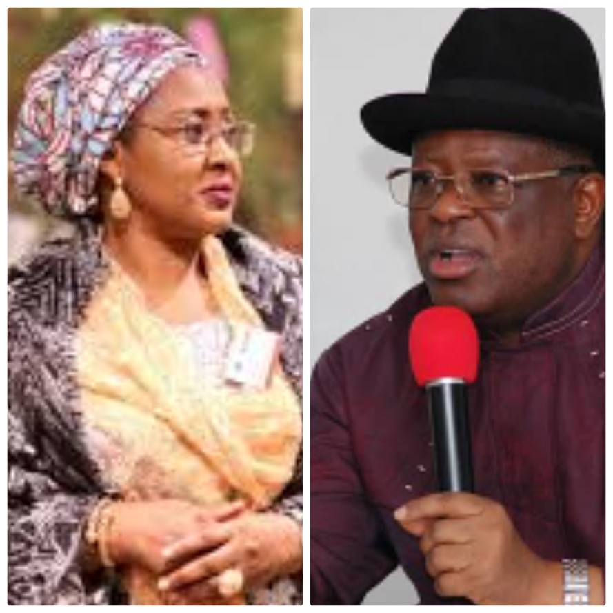 Aisha Buhari and Gov. Umahi