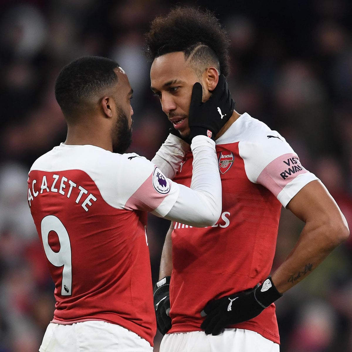 Pierre Emerick-Aubameyang and Alexandre Lacazette missed Arsenal's Premier League loss at Brentford due to coronavirus