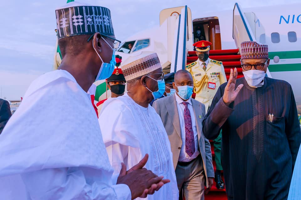 Buhari returns from London