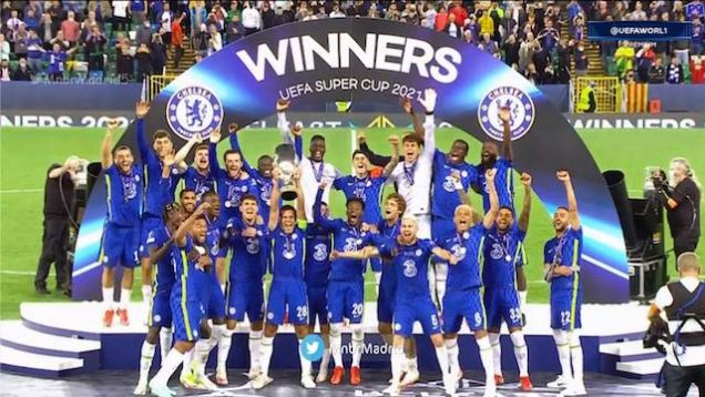 Chelsea are UEFA Super Cup winners