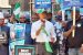 Eric Adams speaking at Kudirat Abiola Corner in New York when he got the bloc endorsement of Nigerians