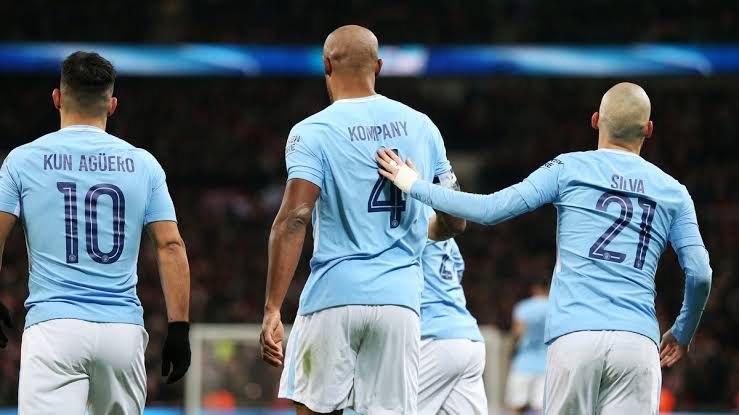 Manchester City to honour Kompany, Silva, Aguero with statues