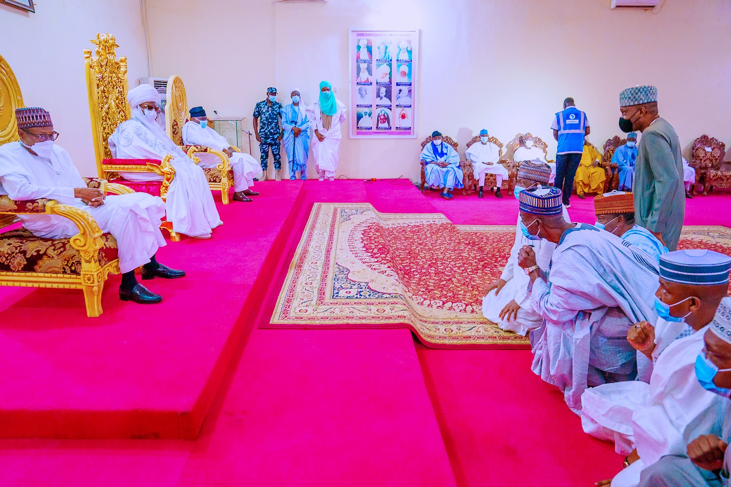 Buhari hits Adamawa to condole with emirate over loss of Joda, two others