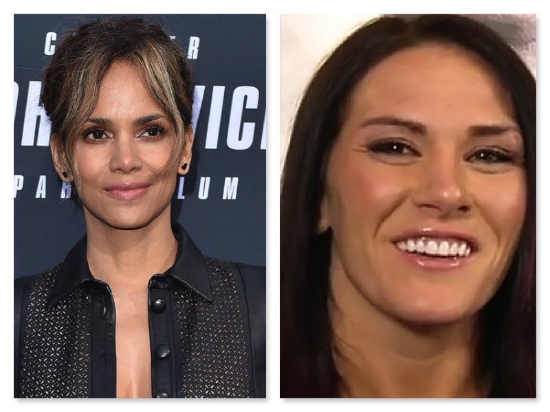Halle Berry and Cat Zingano