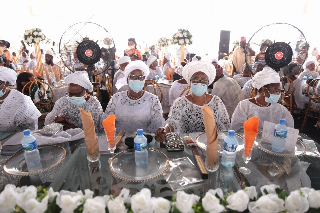 Cross-section of VIP guests at the event 