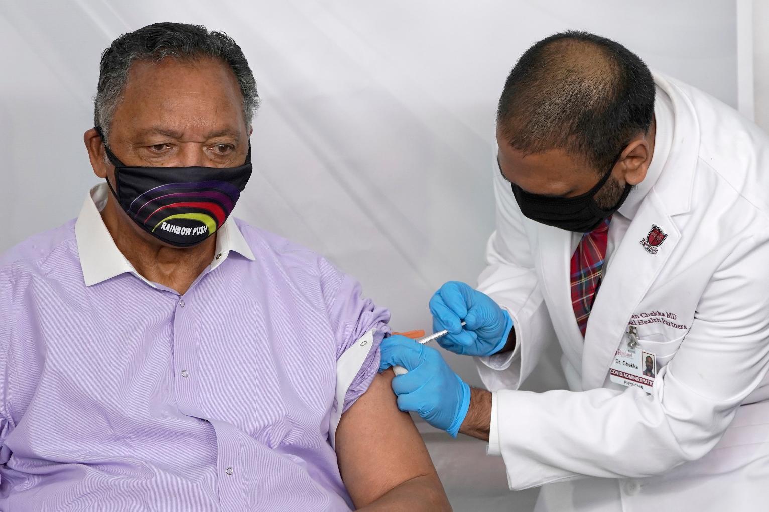 Jackson taking covid-19 vaccine in January 