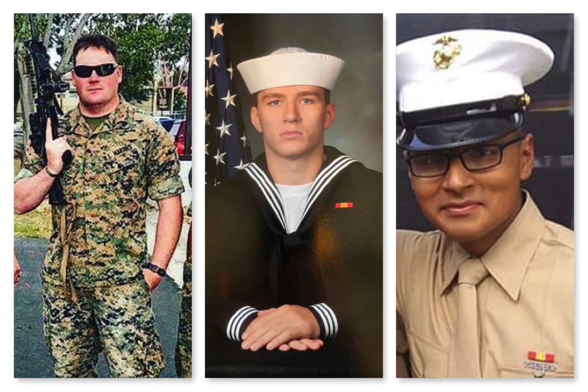 L-R Darin Taylor Hoover, Maxton Soviak and David Lee Espinoza