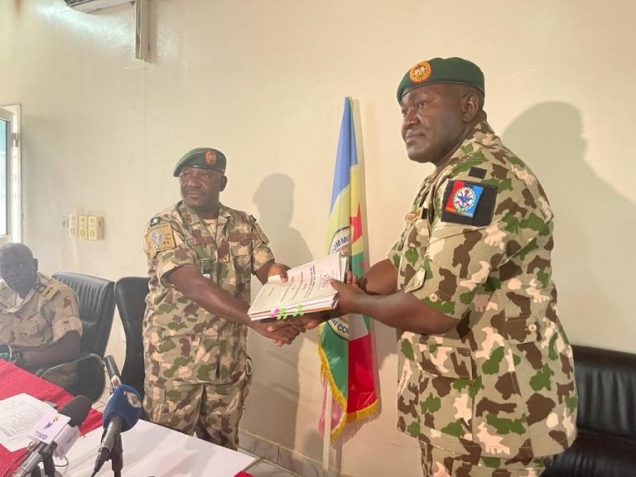 Maj. General Ogunlade hands over MNJTF command to Abdul -Khalifa Ibrahim