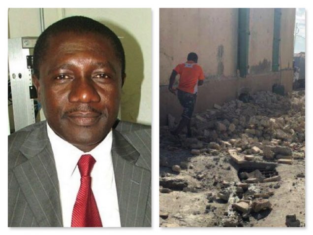 Mayor Gabriel Fortune, right among the dead in Cayes after Haiti earthquake