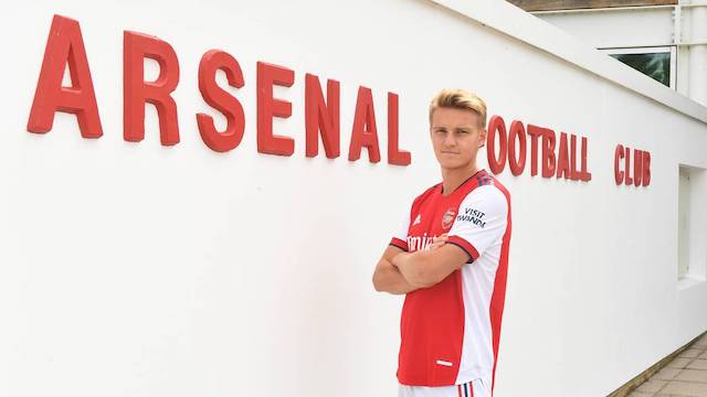 Martin Odegaard: now Arsenal player