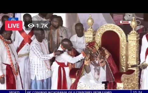 Olu Of Warri: Tshola Emiko Crowned Ogiame Atuwatse III