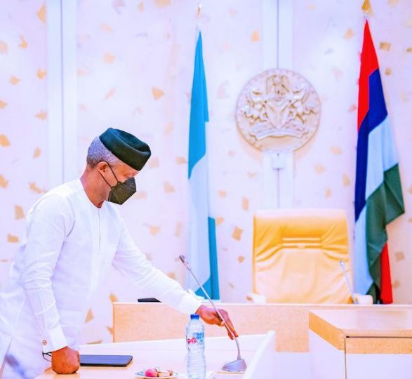 Osinbajo attend at another FEC meeting [Photos]